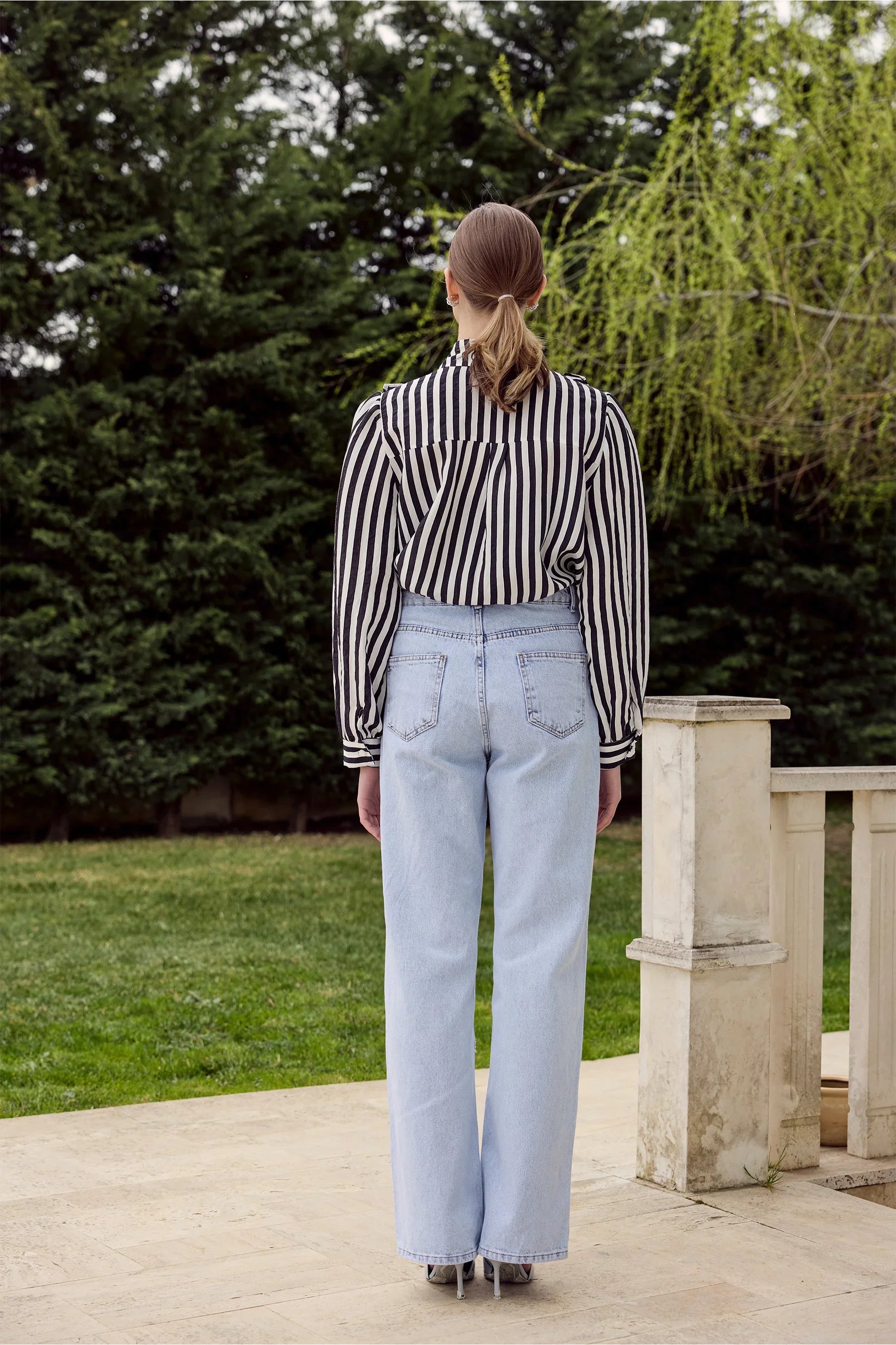 Luce Palazzo Denim Pantolon - Sümeyye Kaçmaz