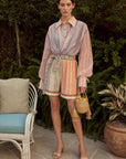 Cécilia Vual Striped Shorts and Shirt Set