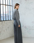 Palazzo Pantolon - Antrasit - Sümeyye Kaçmaz