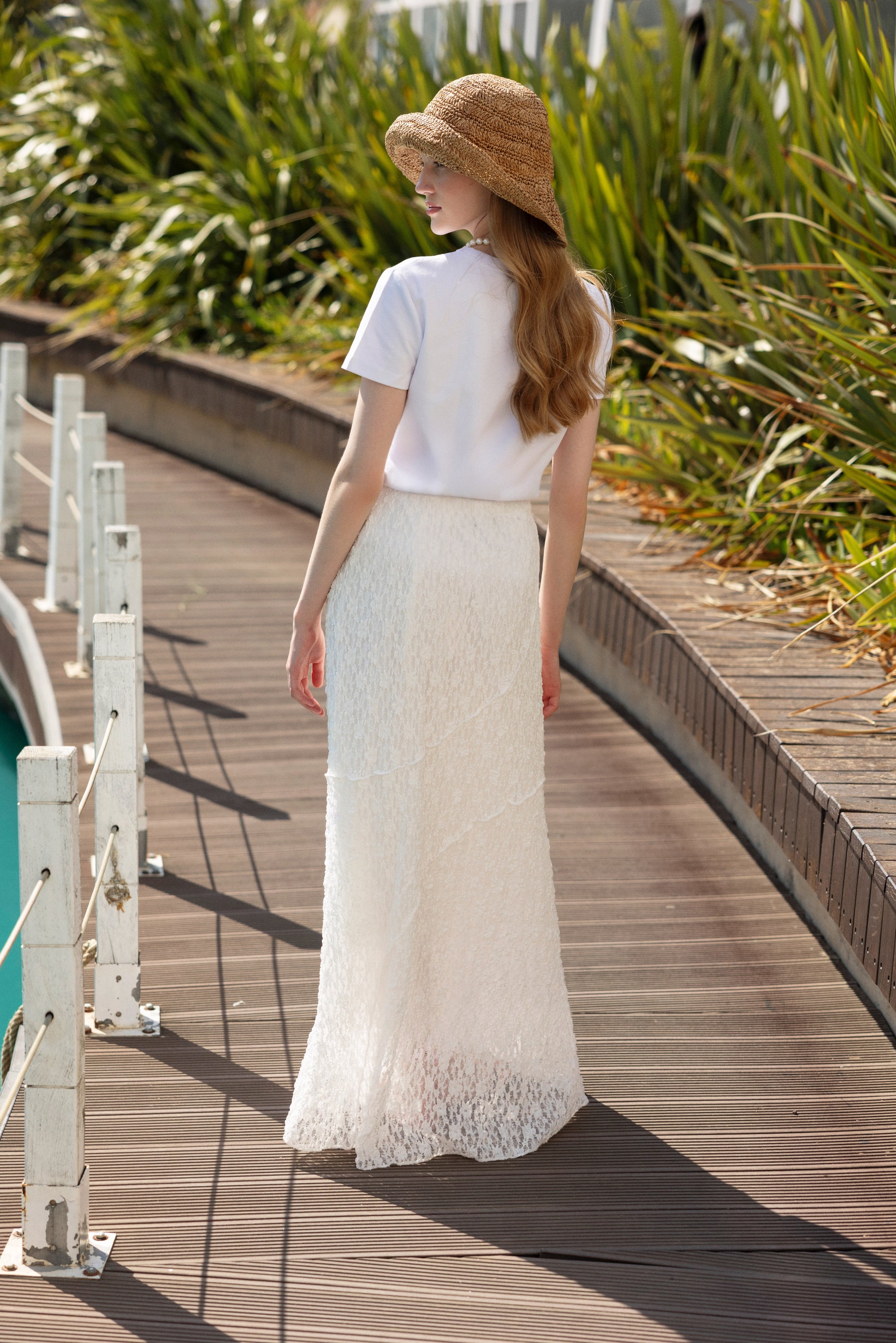 Lace Maxi Etek - Sümeyye Kaçmaz