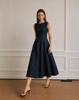 Rosé Denim Dress