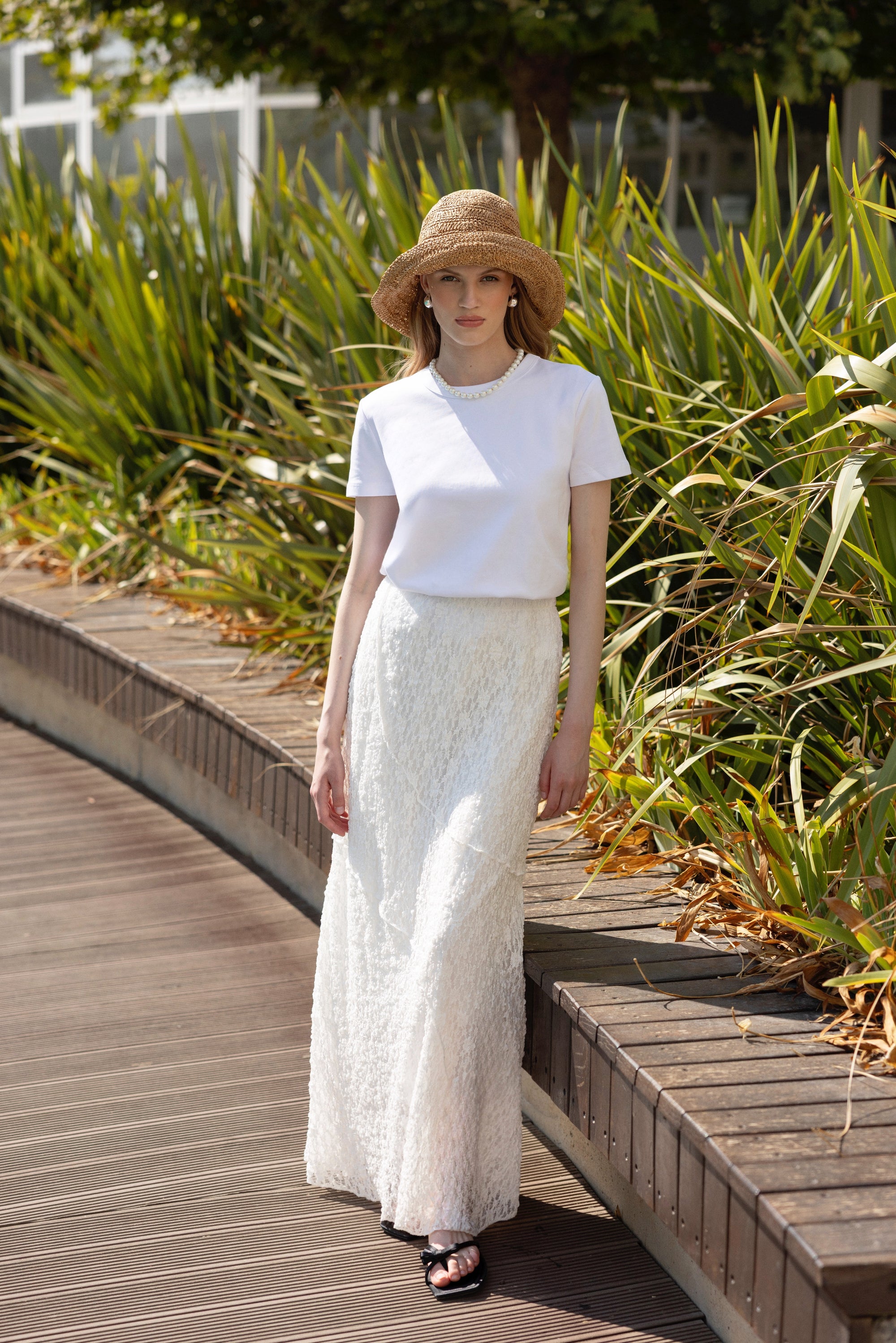 Lace Maxi Etek - Sümeyye Kaçmaz