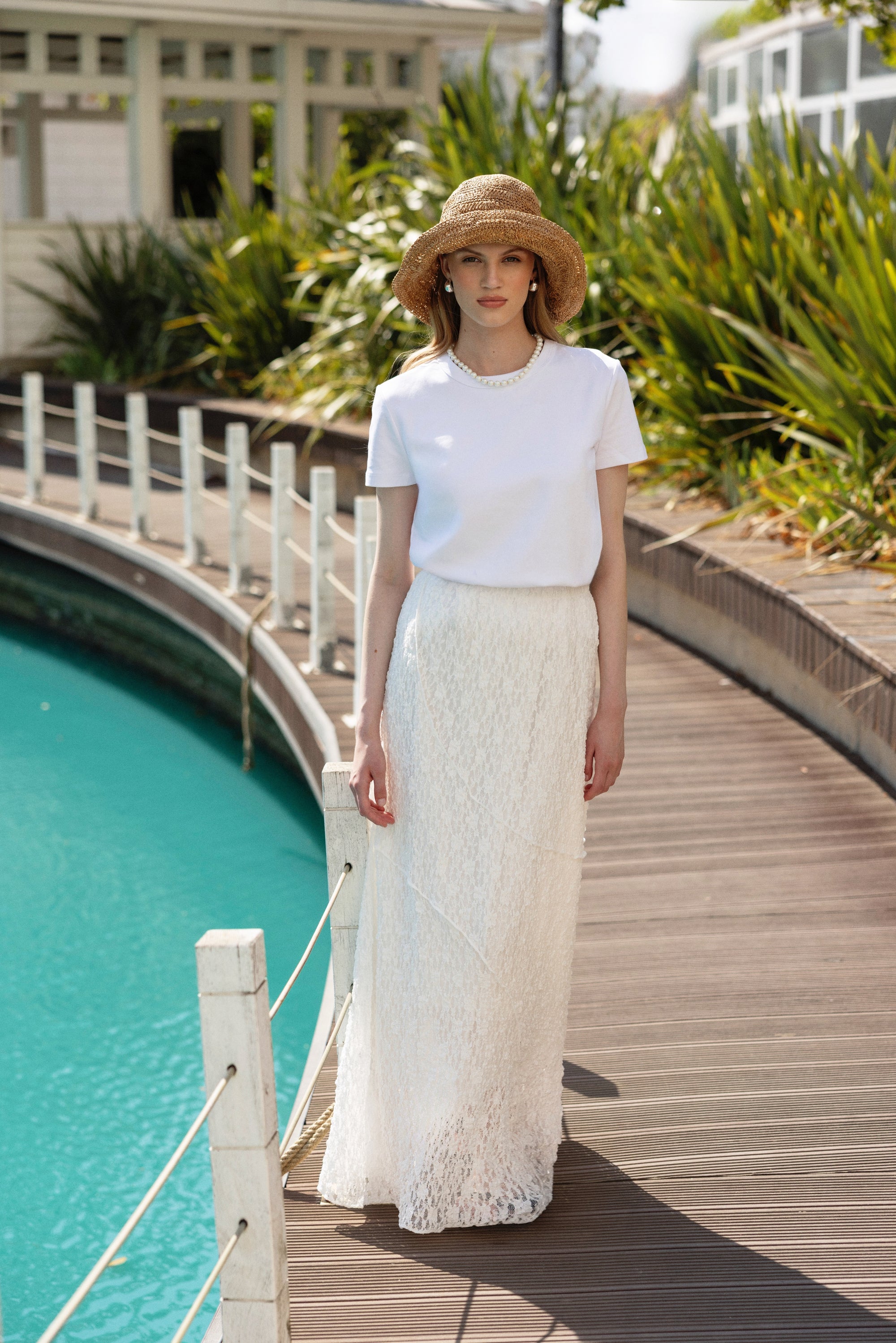 Lace Maxi Etek - Sümeyye Kaçmaz