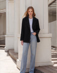 Taş Detaylı Blazer Ceket