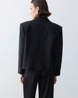 Monica Blazer Ceket - Siyah - Sümeyye Kaçmaz