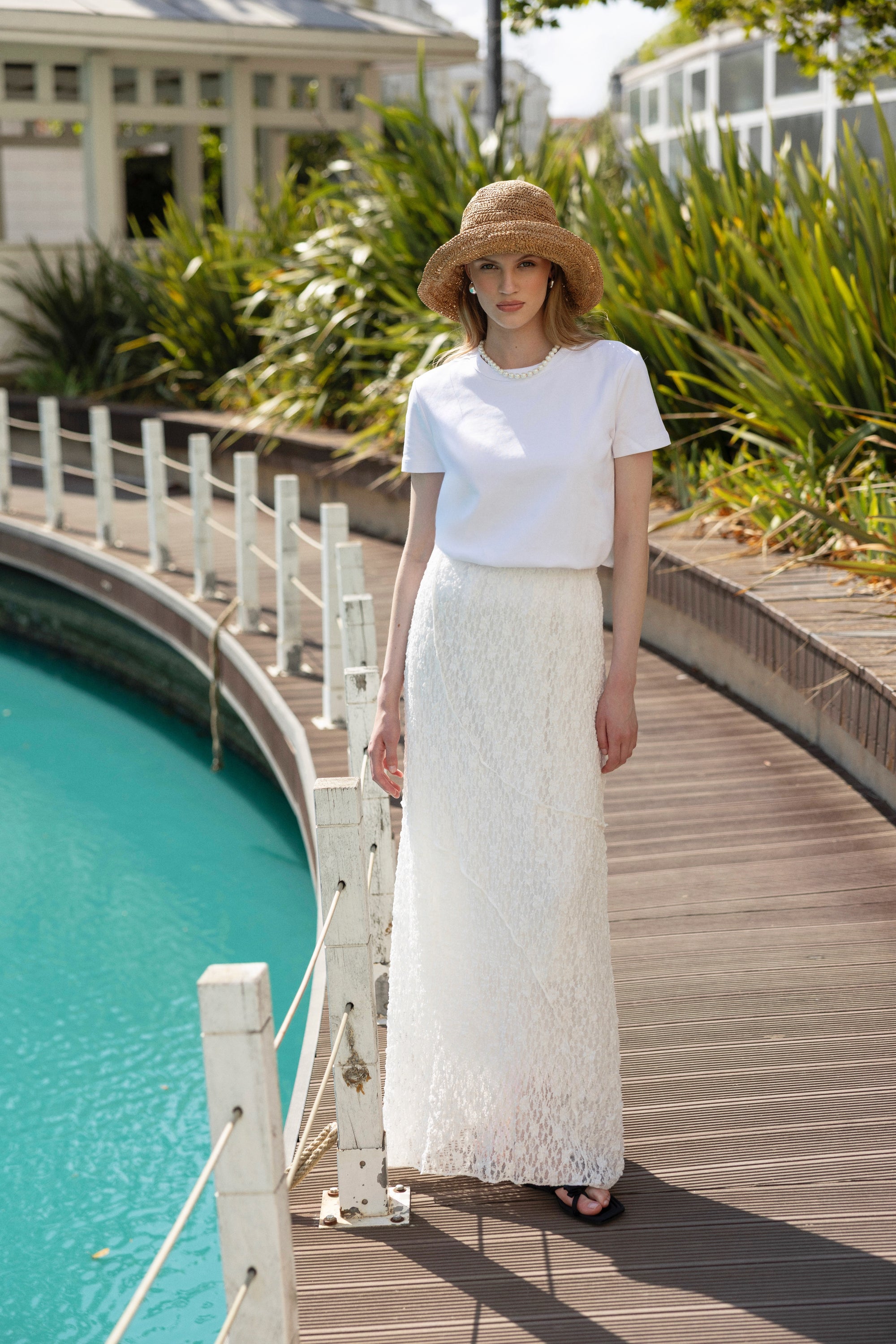 Lace Maxi Etek - Sümeyye Kaçmaz