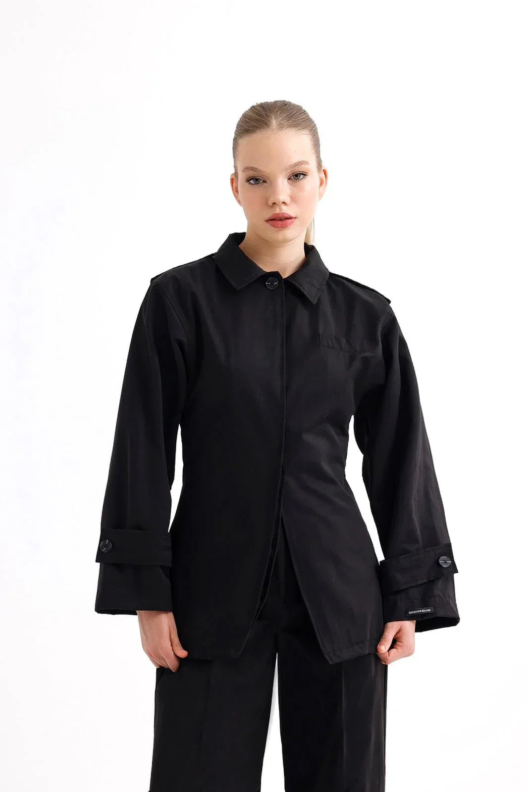 Tailored Ceket - Siyah - Sümeyye Kaçmaz