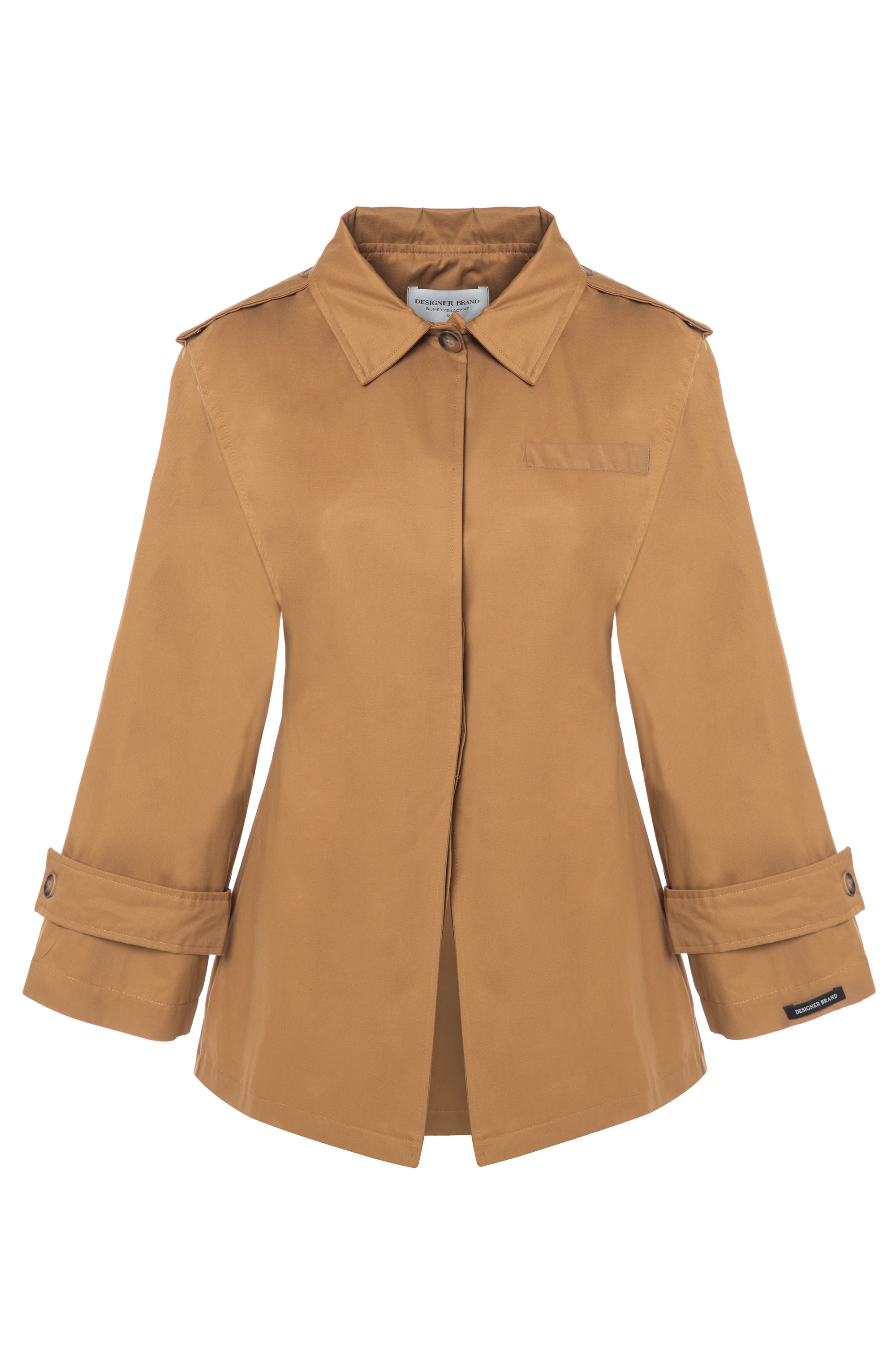 TAILORED CEKET-CAMEL
