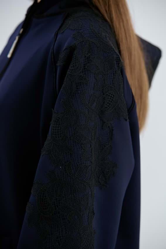 LACE BOMBER EŞOFMAN TAKIMI - LACİVERT