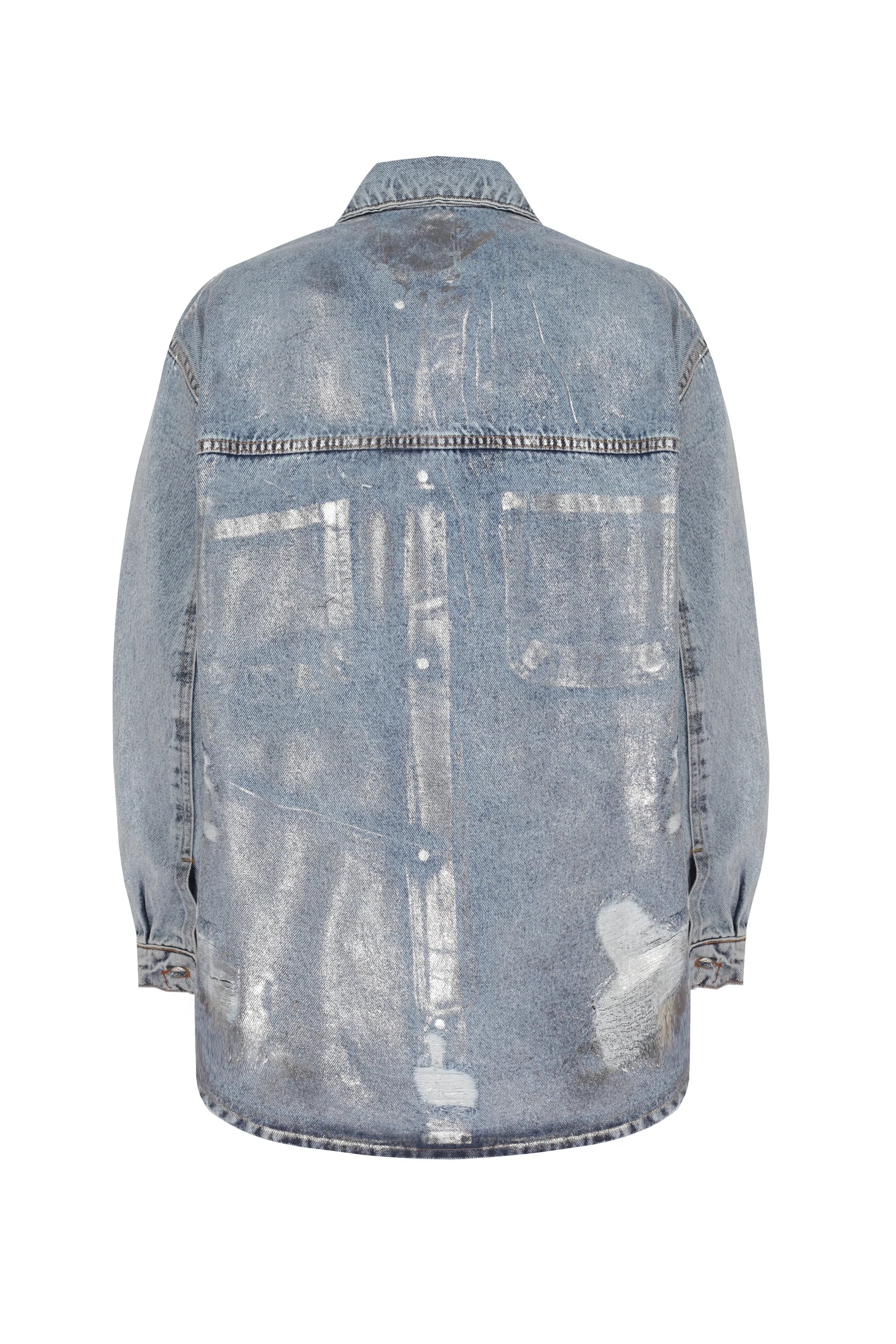 Glowy Denim Gömlek - Sümeyye Kaçmaz