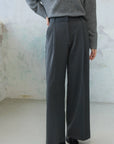 Palazzo Pantolon - Antrasit - Sümeyye Kaçmaz