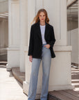 Taş Detaylı Blazer Ceket
