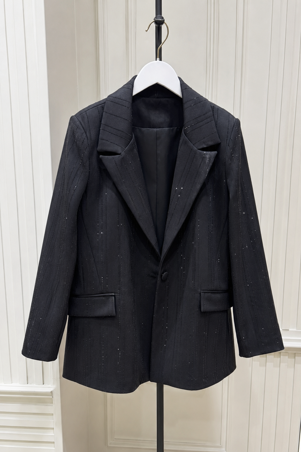 Taş Detaylı Blazer Ceket