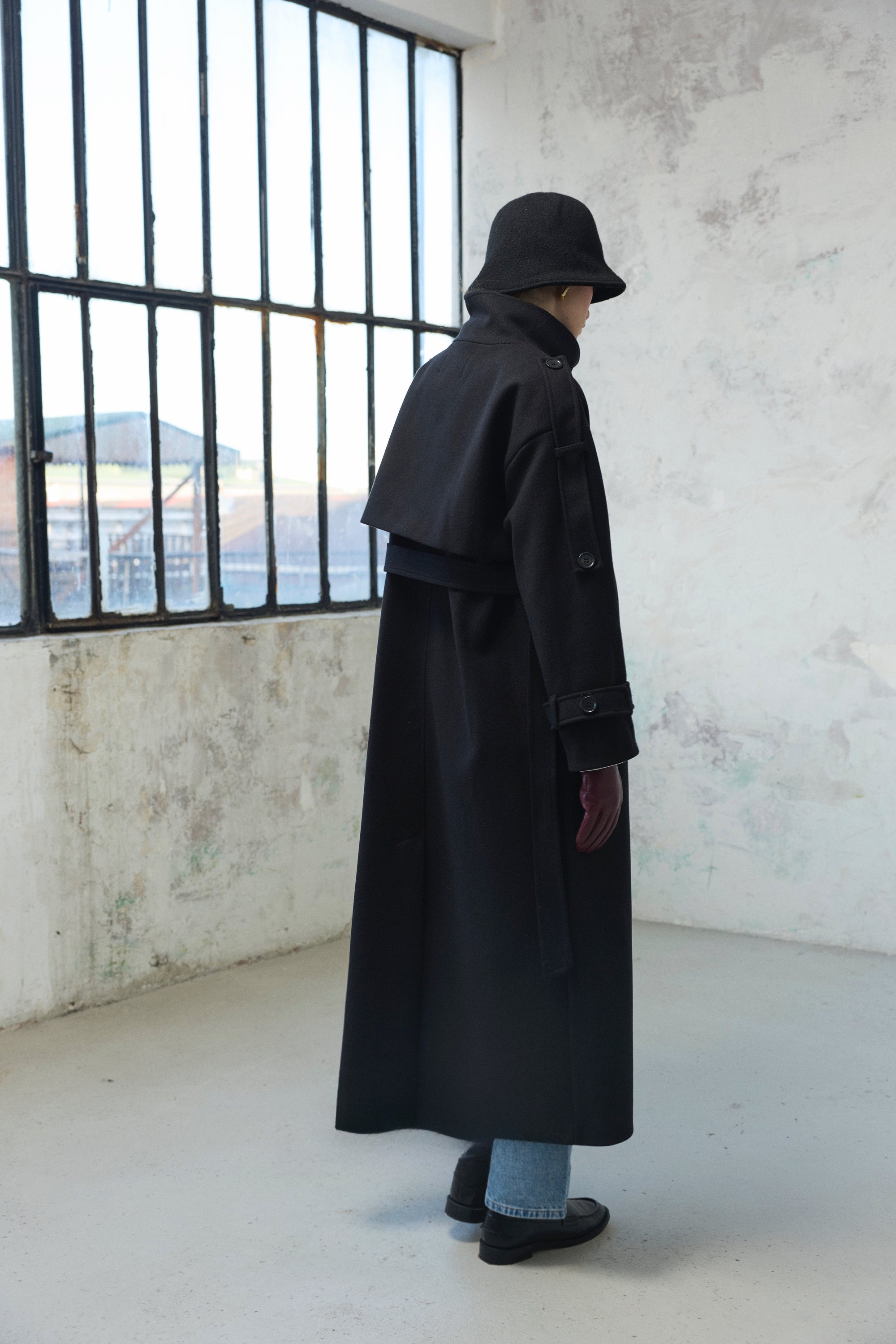 Claire Maksi Boy Kaban- Siyah