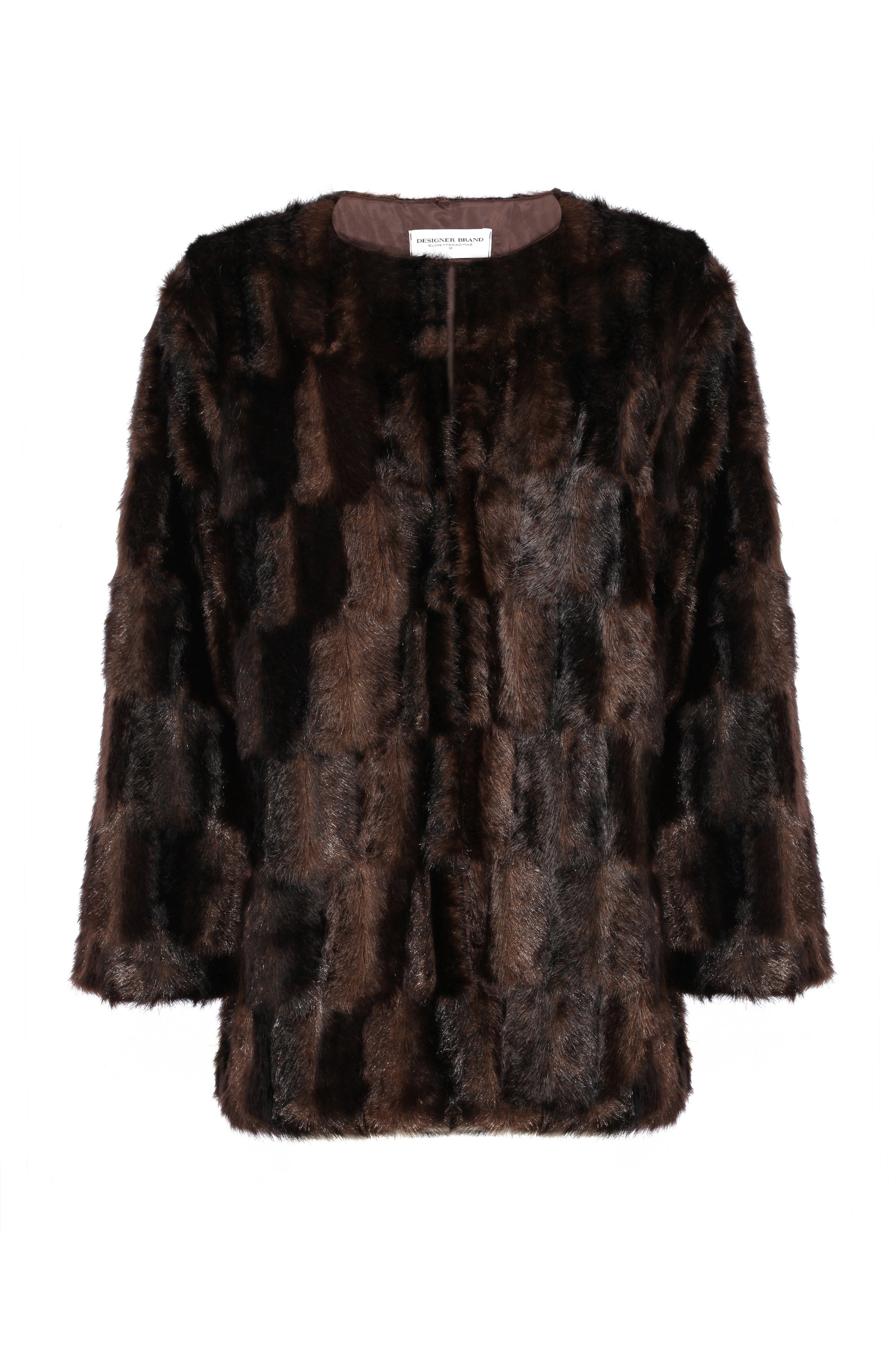 RACCOON FUR COAT - GRAY MINK